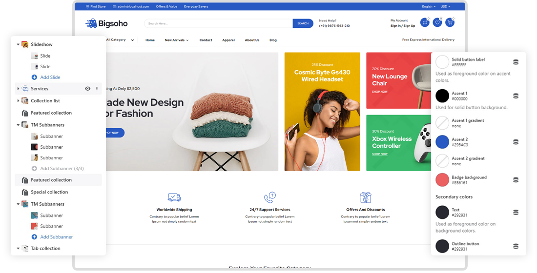 Drag  Drop Shopify Builder