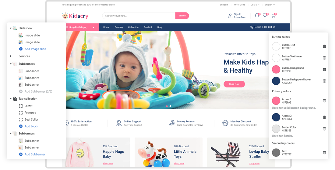 Drag  Drop Shopify Builder