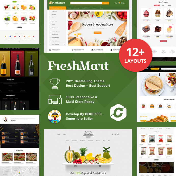 Farm Fresh – Super Market Prestashop Theme