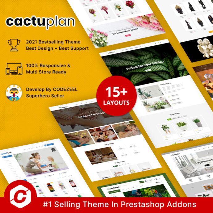 Cactuplan – Multipurpose Prestashop Theme
