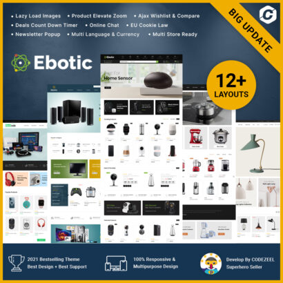 Ebotic - Multipurpose Online Store Prestashop Responsive Theme
