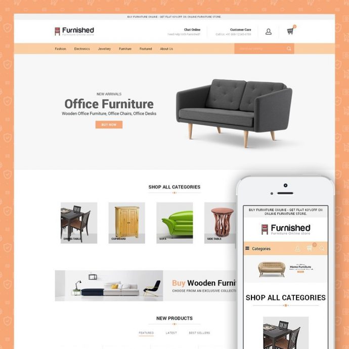 Furnished - Best Online Store Prestashop Theme
