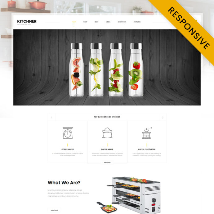 Kitchner - Kitchen Appliances Store WooCommerce Theme