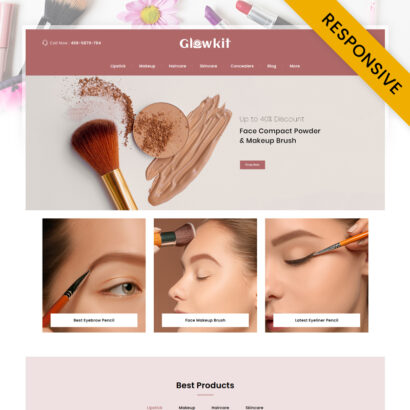 Glowkit - Beauty Store PrestaShop Theme