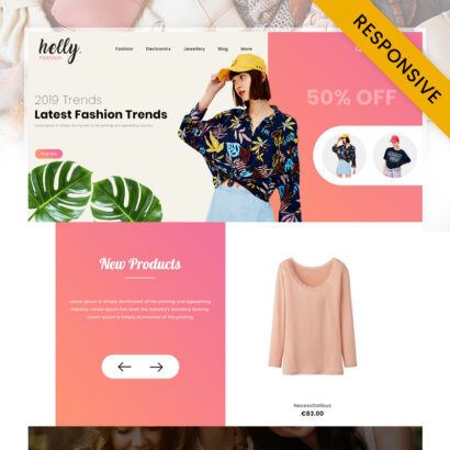 Helly Fashion Store PrestaShop Theme