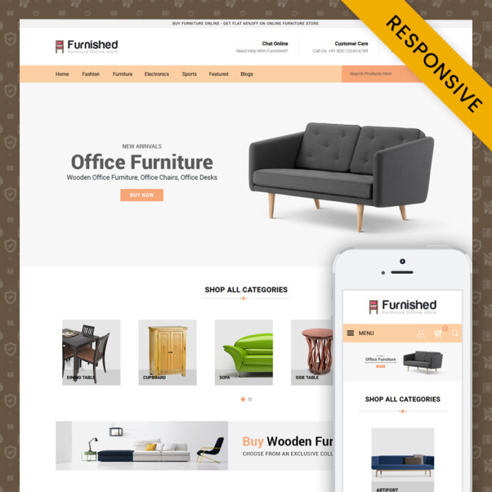 Furnished - OpenCart 2 & 3 Responsive Theme