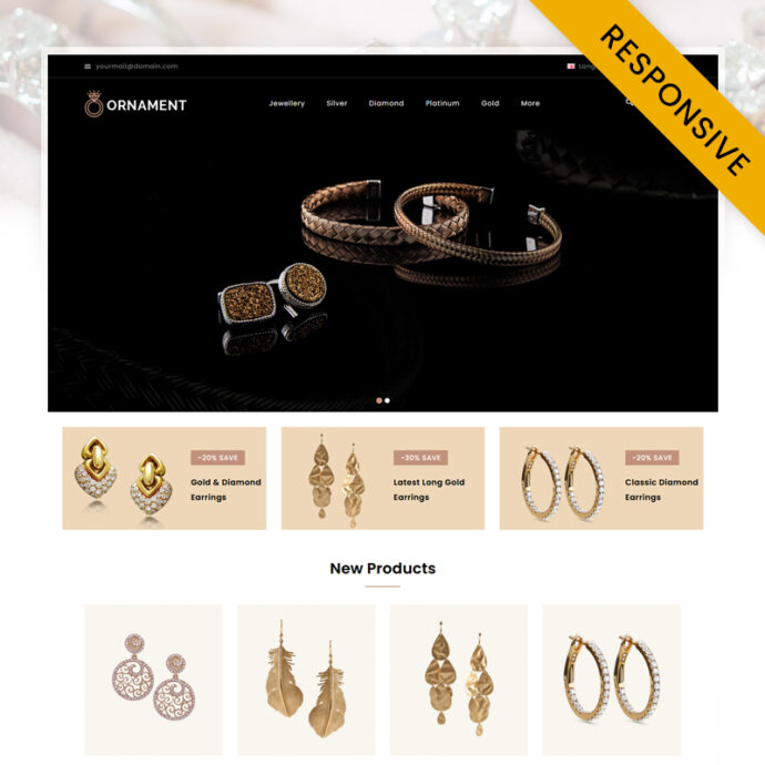 Onmart - Jewelery Store OpenCart Theme