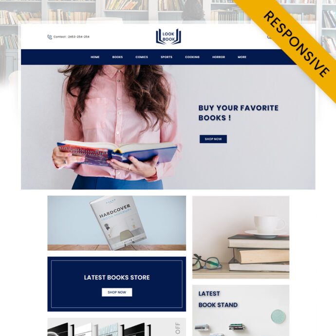 Look Book Store OpenCart Theme
