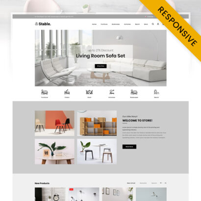 Stable - Modern Furniture Store OpenCart Theme
