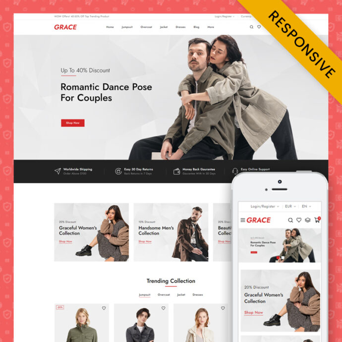 GRACE – Minimal Fashion Store Prestashop Responsive Theme