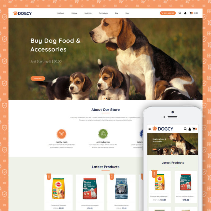 Dogcy - Pets Store Prestashop Theme