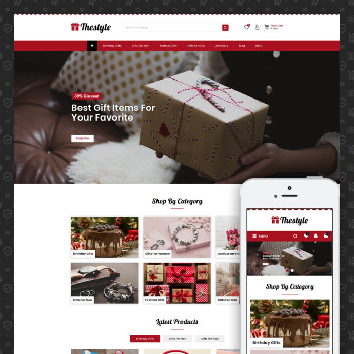 Giftic - Gifts Store Prestashop Responsive Theme