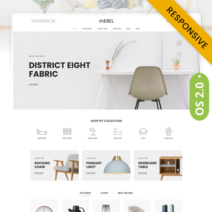 Mebel - Online Furniture Store Shopify 2.0 Responsive Theme