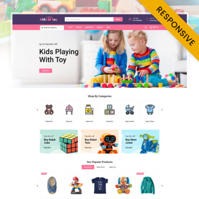 KidsToy - Kids Wear and Toy Store Prestashop Theme