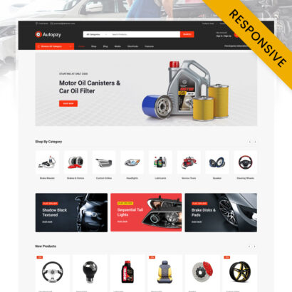 Autopzy - Auto Parts and Tools Store WooCommerce Theme