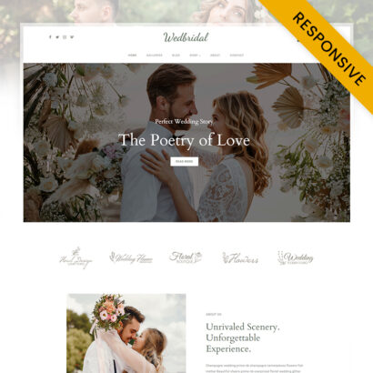 Wedbridal - Wedding Planner Elementor Wordpress Theme
