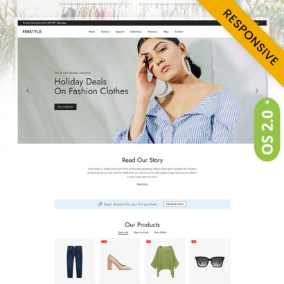 FEBSTYLE - Multipurpose Fashion Store Shopify 2.0 Responsive Theme